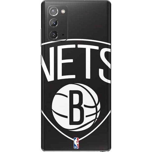 NBA Brooklyn Nets Large Logo Galaxy Note20 5G Skin